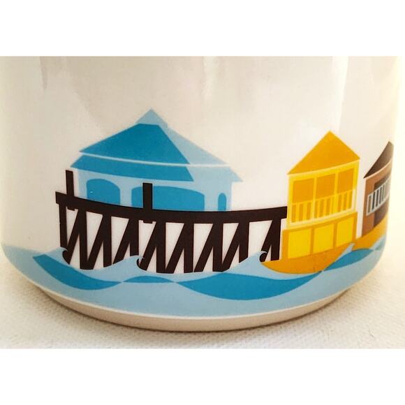 MUG/CUP-STARBUCKS-You Are Here Orange County-California Beach Scene-Holds 12 oz - Picture 10 of 11